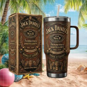 Jack Daniel's Tennessee Distillery 160th Anniversary Vintage Sipping Tumbler