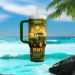 John Deere 190 Years of Innovation Anniversary 40oz Insulated Tumbler