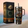 Luxury Mother of Pearl Sea Turtle Nautical Insulated Cup Luxury Mother of Pearl Sea Turtle Nautical Insulated Cup
