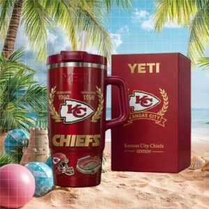 Kansas City Chiefs Established 1960 Edition Red Insulated Tumbler with Handle