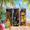 Glitter Football Mom Brown and White Leopard Print Tumbler Wrap Glitter Football Mom Brown and White Leopard Print Tumbler Wrap
