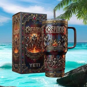 Kreator Metal Band “Hordes of Chaos” Violent Revolution 40oz Tumbler