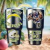This Girl Loves Her Bears Navy and Orange Glitter 40oz Insulated Cup This Girl Loves Her Bears Navy and Orange Glitter 40oz Insulated Cup