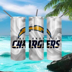 Los Angeles Chargers NFL Clean Satin Texture Team Logo Design