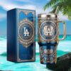 Chelsea F.C. Pride of London Soccer Fans 40oz Insulated Tumbler with Handle Chelsea F.C. Pride of London Soccer Fans 40oz Insulated Tumbler with Handle