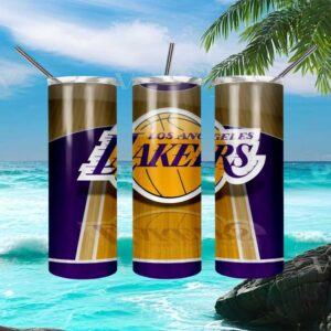 Los Angeles Lakers NBA Hardwood Court Texture Team Logo Wrap
