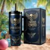 Vintage Volkswagen Beetle and Bus 3D Embossed Luxury Travel Tumbler Vintage Volkswagen Beetle and Bus 3D Embossed Luxury Travel Tumbler