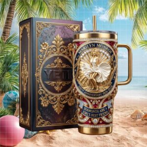 Marilyn Monroe 100th Anniversary Diamonds Are A Girl's Best Friend Tumbler