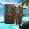 Boba Fett 50 Years Anniversary 1977 2027 Star Wars 3D Embossed Tumbler Boba Fett 50 Years Anniversary 1977 2027 Star Wars 3D Embossed Tumbler
