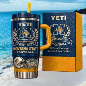 Montana State Football 133rd Anniversary Official Fan Limited Edition