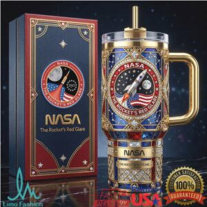 NASA “The Rocket's Red Glare” 250th Anniversary Galaxy 40oz Tumbler