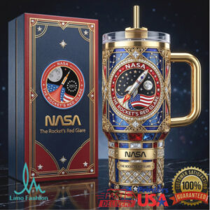 NASA “The Rocket's Red Glare” 250th Anniversary Galaxy 40oz Tumbler
