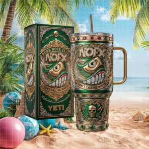 NOFX Punk Rock Elite “Don't Call Me White” Custom 40oz Tumbler
