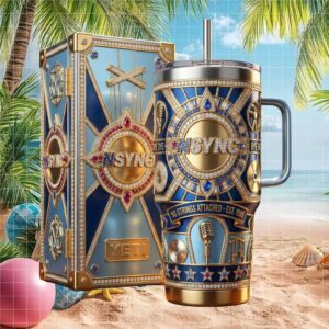 NSYNC No Strings Attached 25th Anniversary Crystal Edition Tumbler