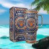 New York Mets Luxury 40oz Tumbler Embossed Gold & Blue Skyline Edition New York Mets Luxury 40oz Tumbler Embossed Gold & Blue Skyline Edition