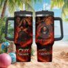 Metallica Ghost Rider Skeleton Horse Heavy Metal Rock Band Tumbler Metallica Ghost Rider Skeleton Horse Heavy Metal Rock Band Tumbler