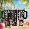 Buffalo Bills Skull Middle Finger Custom Name Tumbler Personalized Travel Mug Buffalo Bills Skull Middle Finger Custom Name Tumbler Personalized Travel Mug