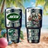 Washington Commanders Personalized Jeweled Bee Floral 20oz Tumbler Washington Commanders Personalized Jeweled Bee Floral 20oz Tumbler