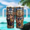 Personalized Fishing & Hunting Solves My Problems Custom Name Wood Style Tumbler Personalized Fishing & Hunting Solves My Problems Custom Name Wood Style Tumbler