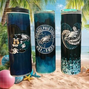 Philadelphia Eagles & Mickey Mouse Fan Mashup Insulated Tumbler