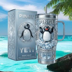 Pingu “Noot Noot” Arctic Crystal Ice Couture Edition Tumbler