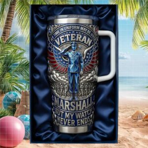 Retired Veteran My Time In Uniform May Be Over My Watch Never Ends Shirt