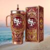 Hope & Strength Pink Ribbon 3D Peony Flower 40oz Insulated Tumbler Hope & Strength Pink Ribbon 3D Peony Flower 40oz Insulated Tumbler