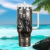 Hank Williams Country Music Legend Commemorative 40oz Tumbler Gold & Navy Hank Williams Country Music Legend Commemorative 40oz Tumbler Gold & Navy
