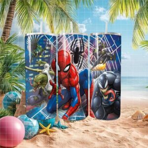 Spider Man vs. Villains (Venom, Lizard, Green Goblin) Tumbler