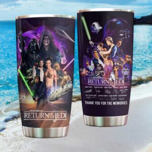 Star Wars Return of the Jedi Signature Edition Stainless STumblerl Tumbler Thank You For The Memories