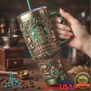 Starbucks 55th Anniversary Signature Coffee Artistry 3D 40oz Tumbler