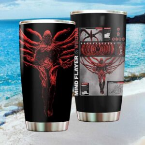 Stranger Things Mind Flayer and Vecna Infographic Technical Tumbler