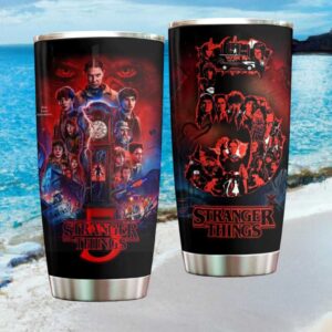 Stranger Things Season 5 One Last Adventure Character Montage Tumbler