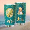 Custom Stained Glass Dragon Tumbler Mythical Green Dragon Personalized Gift Custom Stained Glass Dragon Tumbler Mythical Green Dragon Personalized Gift