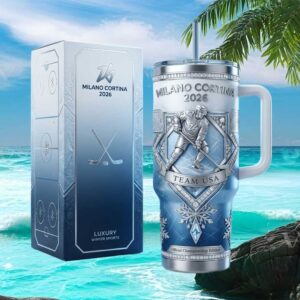 Team USA Ice Hockey Milano Cortina 2026 Official Championship Edition Tumbler