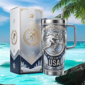 Team USA Speed Skating Milano Cortina 2026 Commemorative Tumbler