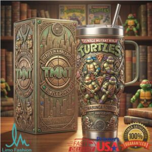 Teenage Mutant Ninja Turtles (TMNT) 42nd Anniversary Sewer Power Retro Tumbler