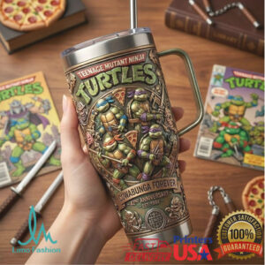 Teenage Mutant Ninja Turtles (TMNT) 42nd Anniversary Sewer Power Retro Tumbler