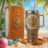 Seattle Mariners “True To The Blue” Luxury Compass Logo 3D Embossed Tumbler Seattle Mariners “True To The Blue” Luxury Compass Logo 3D Embossed Tumbler