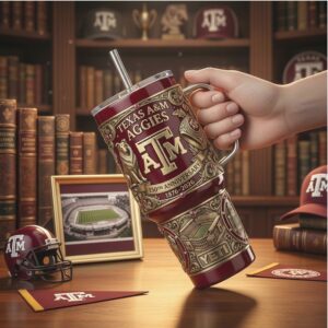 Texas A&M Aggies 150th Anniversary Commemorative 40oz Tumbler