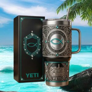 The Chosen “Come and See” Christian Ichthys Symbol Luxury Engraved Tumbler