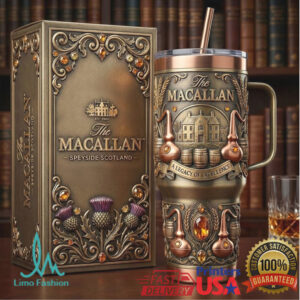 The Macallan Speyside Scotland Legacy of Excellence 3D Sculpted Tumbler