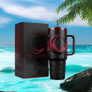The Weeknd XO After Hours Starboy 40oz Insulated Tumbler with Handle