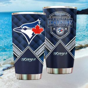 Toronto Blue Jays 2025 World Series American League Champions Navy Tumbler