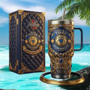 Tulsa Golden Hurricane NCAA Basketball Luxury Tumbler Reynolds Center Legacy