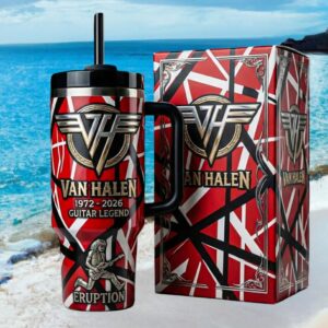 Van Halen Guitar Legend Eruption Tribute Custom Tumbler