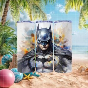 Watercolor Batman Superhero Dark Knight Art Sublimation Graphic