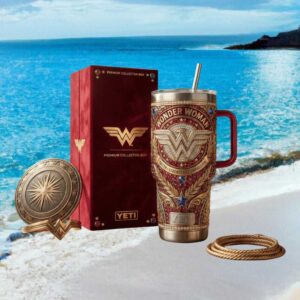 Wonder Woman Truth Strength Compassion Jeweled Collector Yeti
