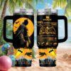 Cincinnati Bengals 60th Anniversary 1967 2027 Tiger Stripe Commemorative Tumbler with Handle Cincinnati Bengals 60th Anniversary 1967 2027 Tiger Stripe Commemorative Tumbler with Handle