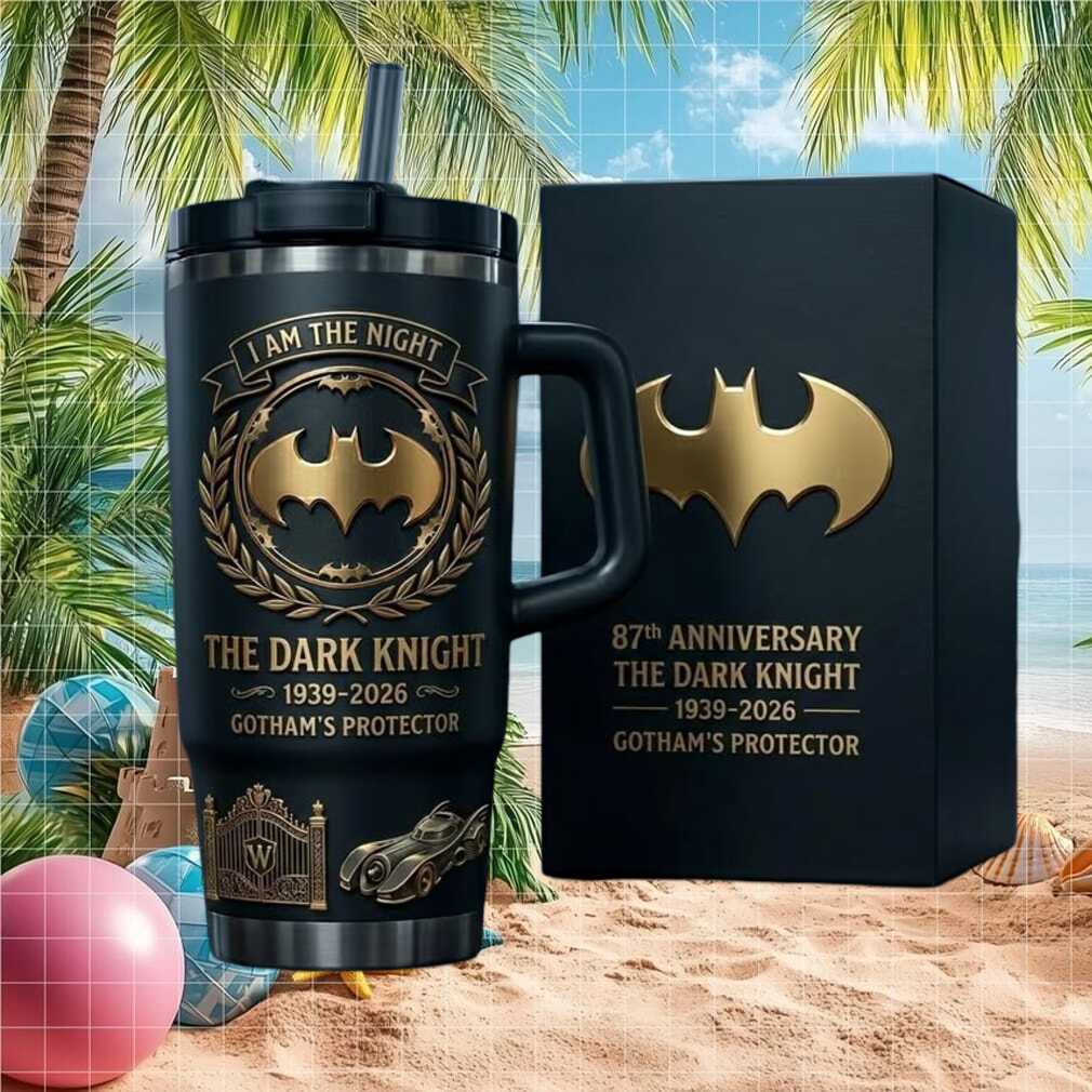 Batman The Dark Knight 87th Anniversary Gotham’s Protector 40oz Tumbler Batman The Dark Knight 87th Anniversary Gotham’s Protector 40oz Tumbler